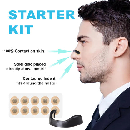 Magnetic Nose Strip for Breathing